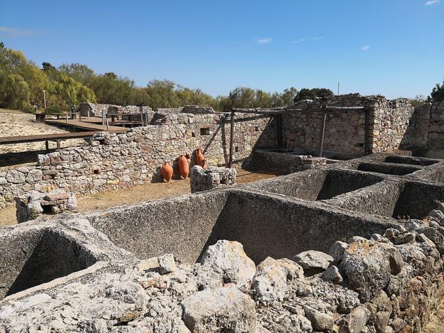 Roman ruins of Tróia